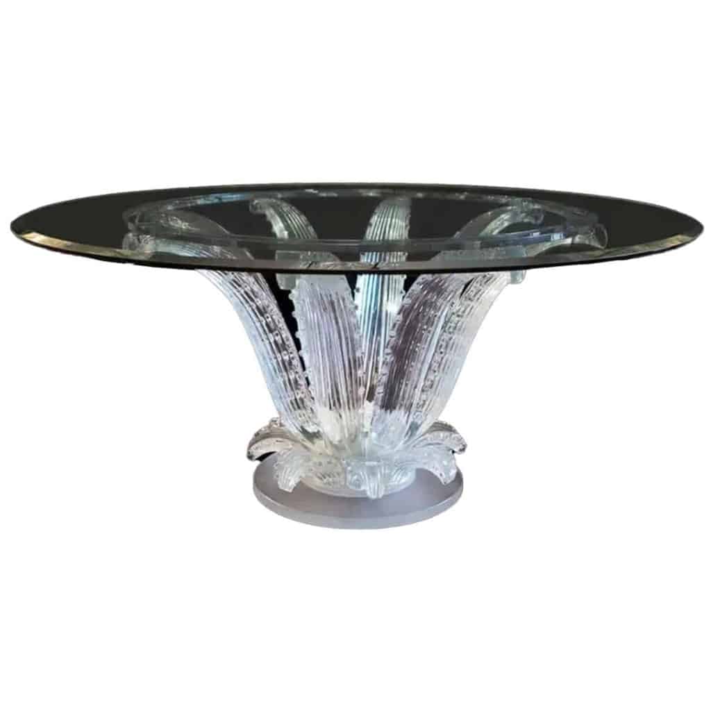 Cristal Lalique Table "CACTUS" 3