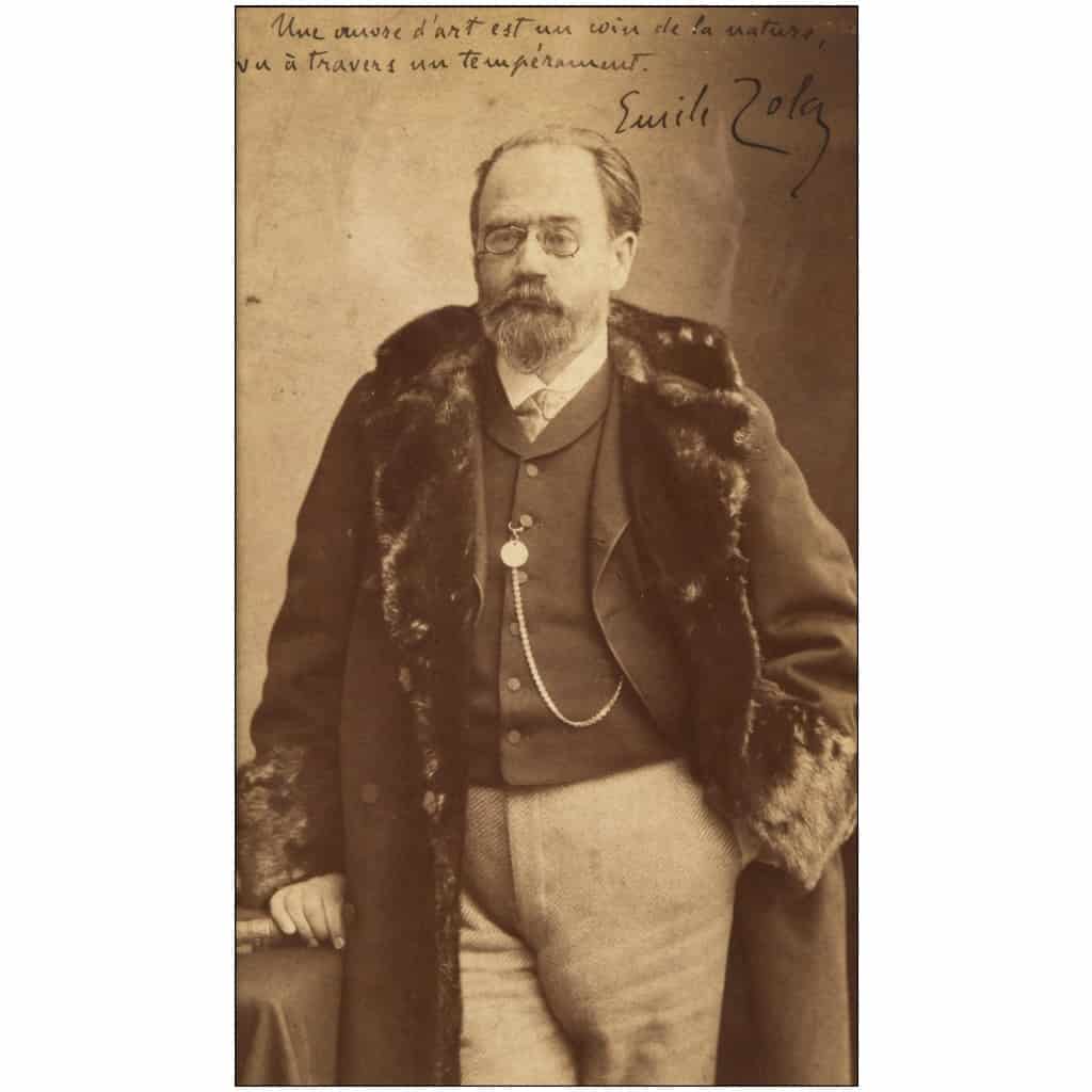Nadar (1820-1910), Portrait d’Émile Zola, XIXe 4