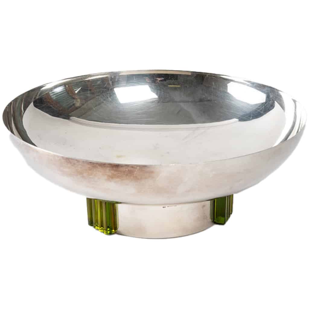 PUIFORCAT & Saint Louis: Circular cup in silver metal 3