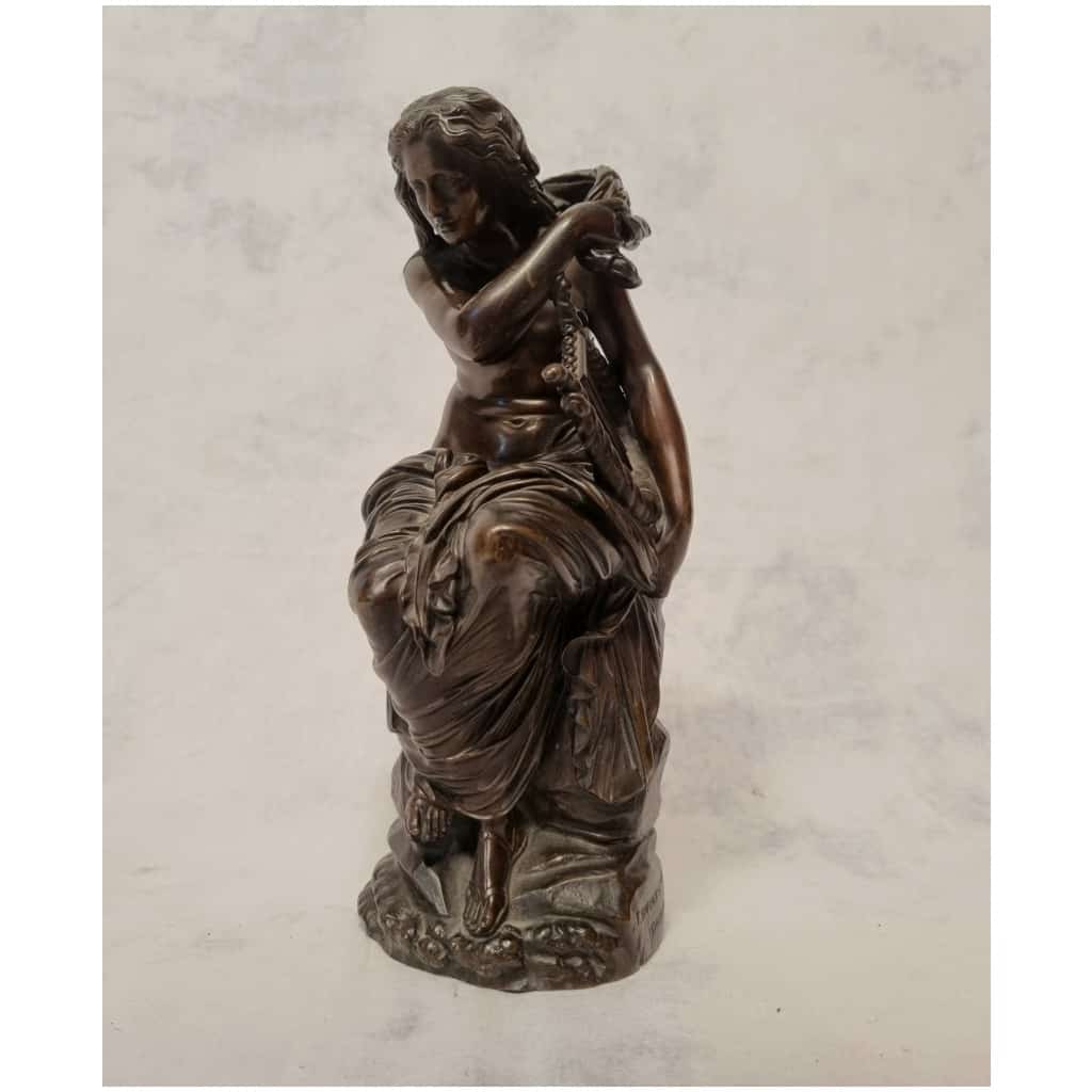 Apollon par Auguste Clésinger – Bronze Patiné – Rome – 1857 3