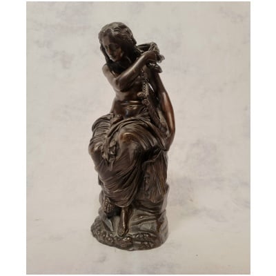 Apollon par Auguste Clésinger – Bronze Patiné – Rome – 1857