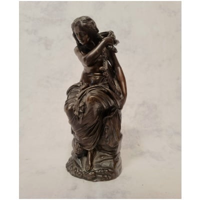 Apollon par Auguste Clésinger – Bronze Patiné – Rome – 1857