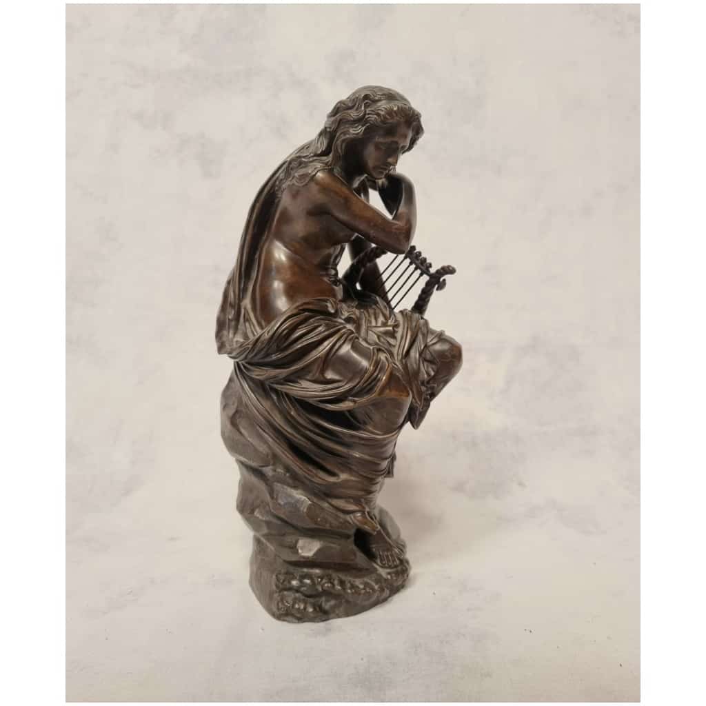 Apollon par Auguste Clésinger – Bronze Patiné – Rome – 1857 8