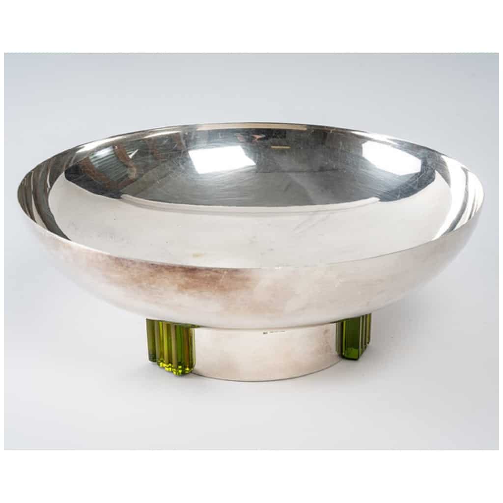 PUIFORCAT & Saint Louis: Circular cup in silver metal 4