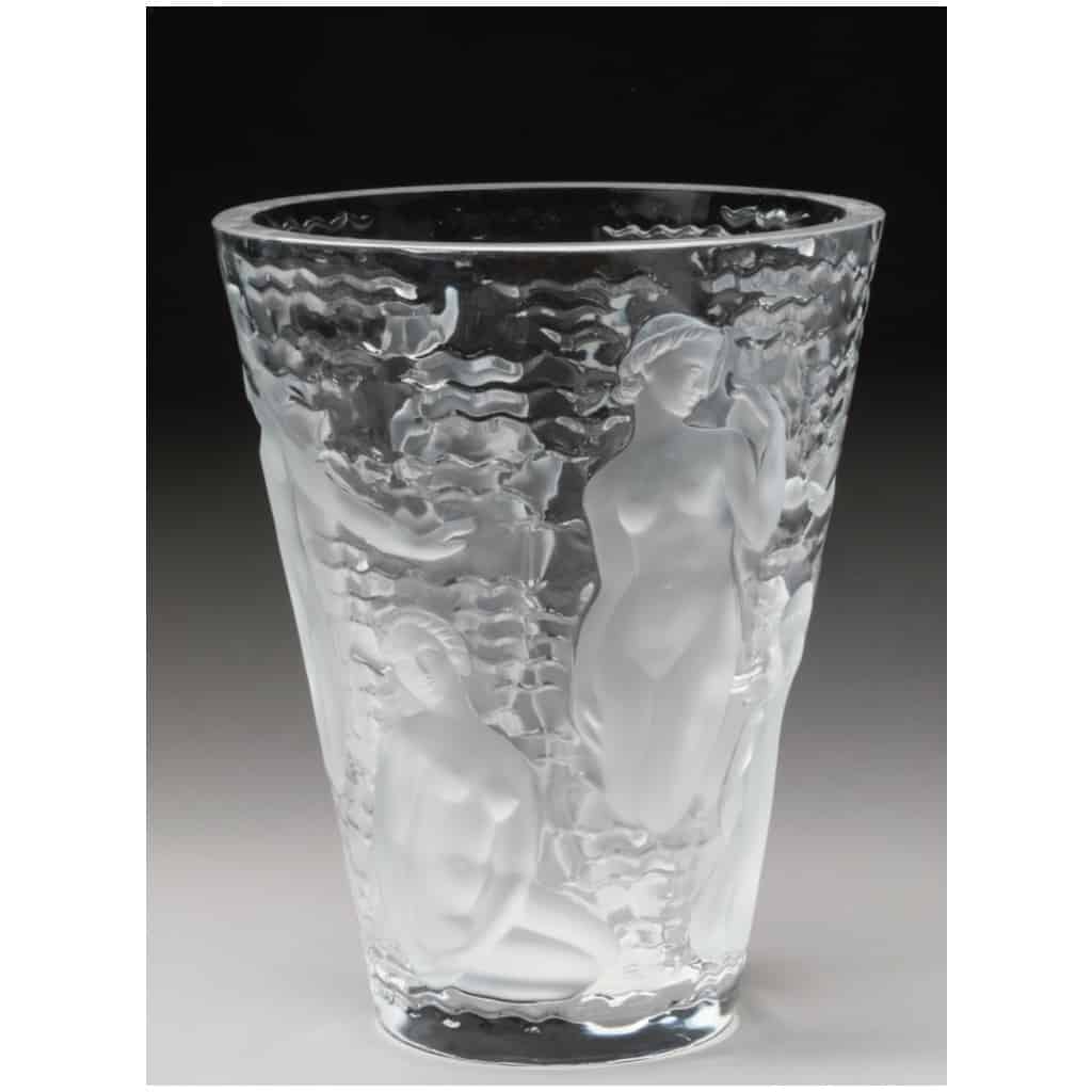 R.Lalique : Vase « ONDINES » 1938 4