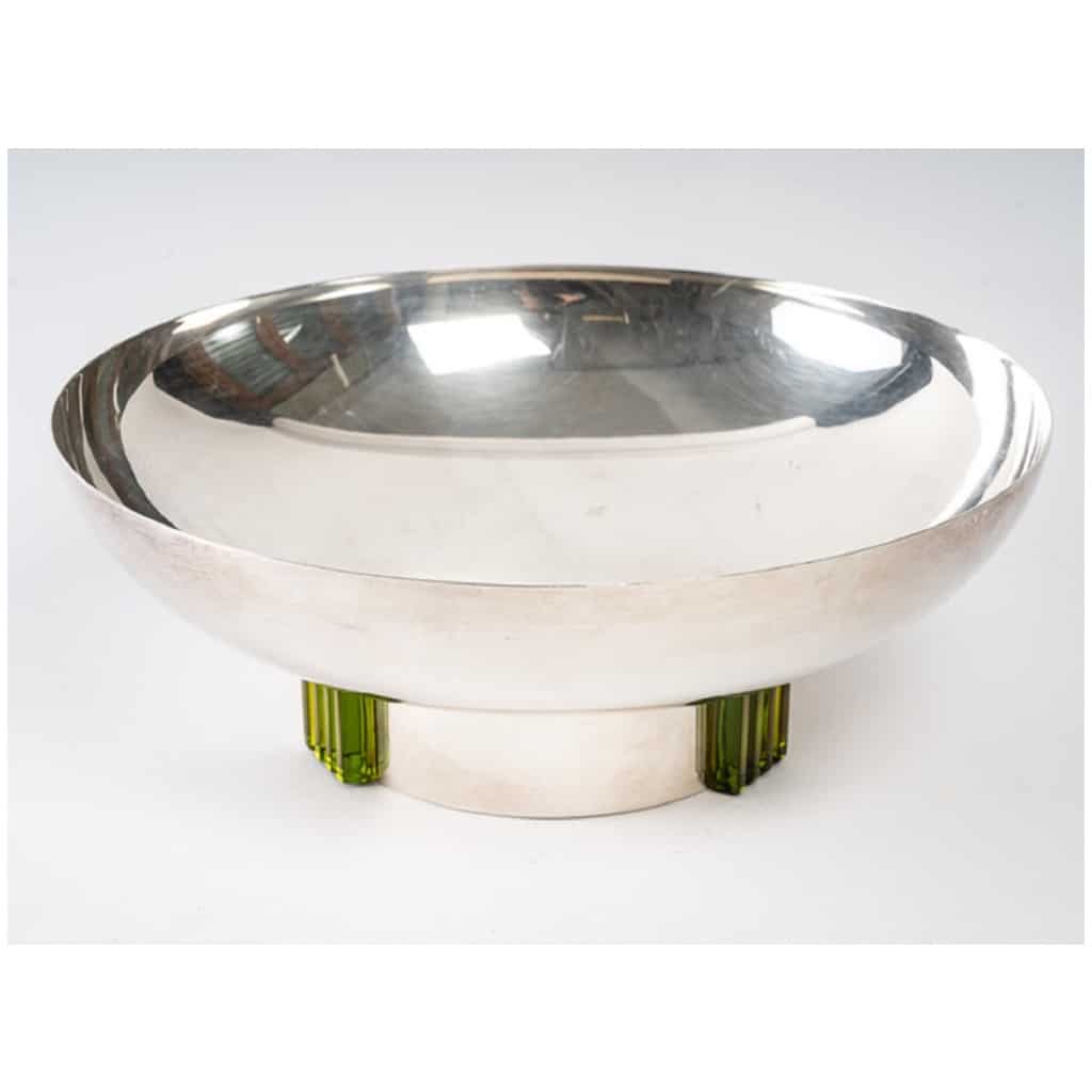 PUIFORCAT & Saint Louis: Circular cup in silver metal 5