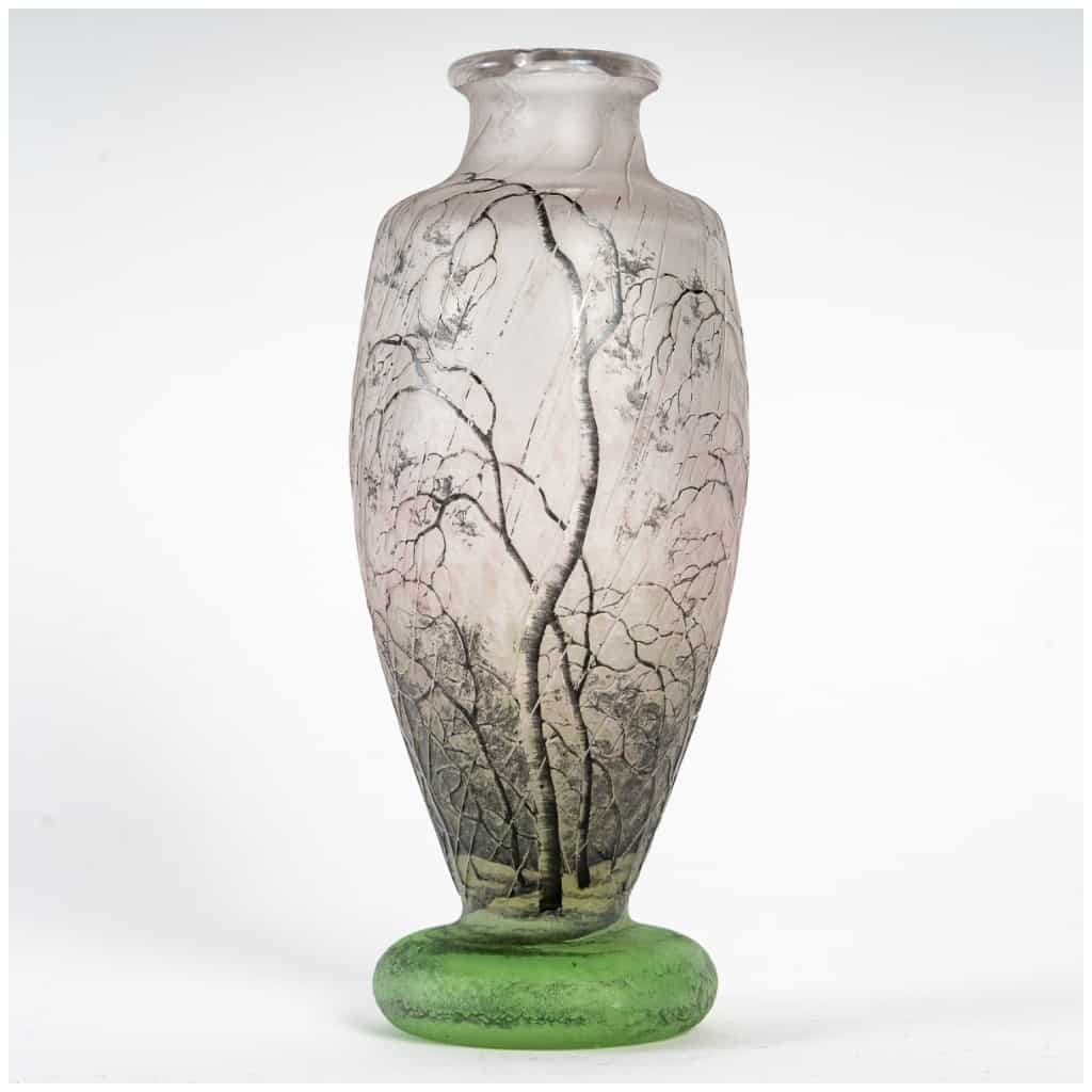 Daum : Vase « pluie » 5