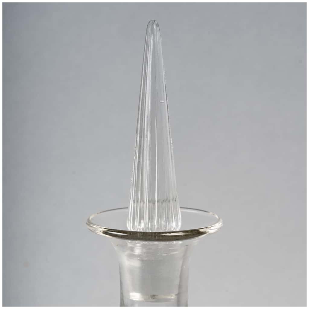 1922 René Lalique – Decanter Water Drops White Glass 6