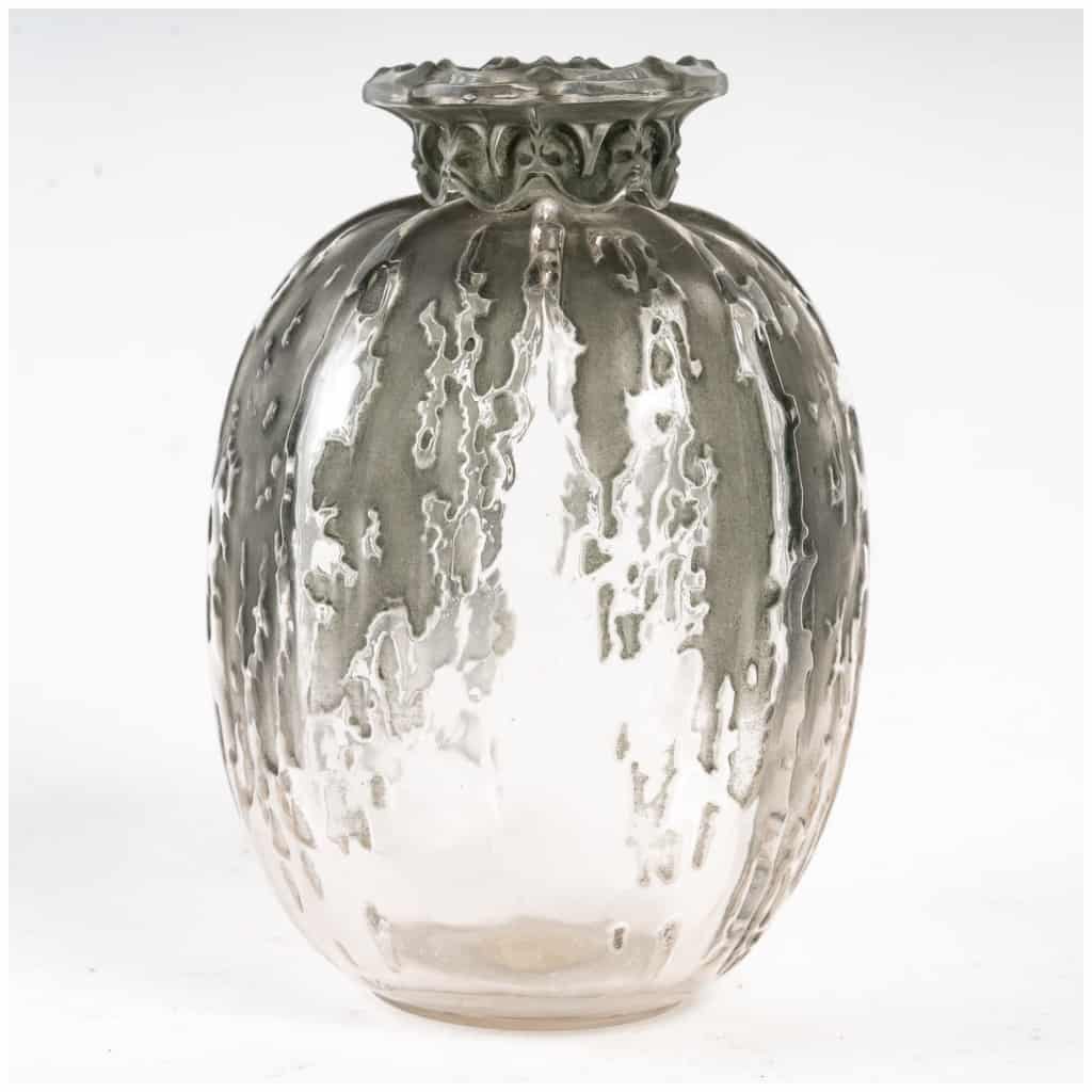 René LALIQUE (1860-1945) : Vase « Fontaines » couvert (1912) 6
