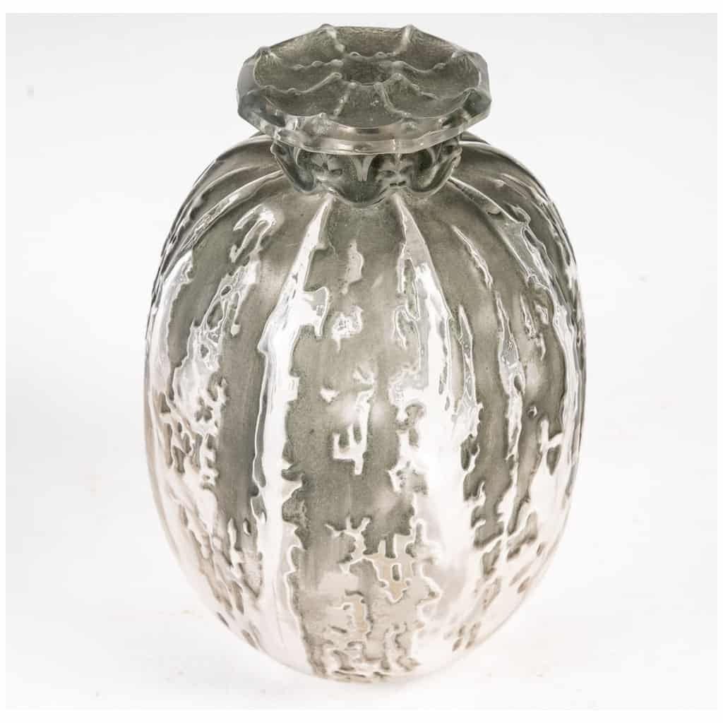 René LALIQUE (1860-1945) : Vase « Fontaines » couvert (1912) 7