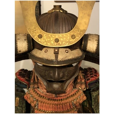 Importante Armure de Samouraï 17ème. Myochin Fujihiza