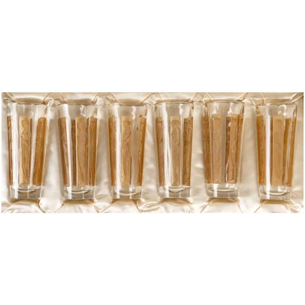 R. Lalique – Série de 6 verres » Six figurines » 6