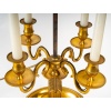 Grande lampe bouillotte en bronze doré de style Louis XVI. 11
