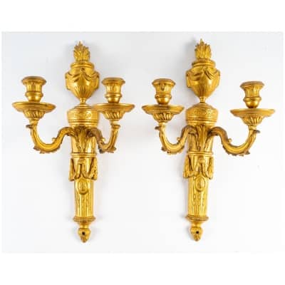 Pair of Louis style sconces XVI.