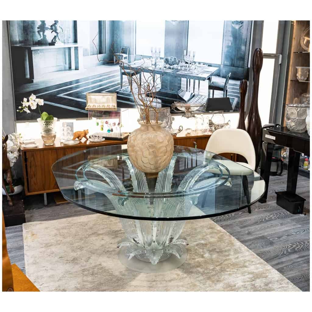Cristal Lalique Table "CACTUS" 5