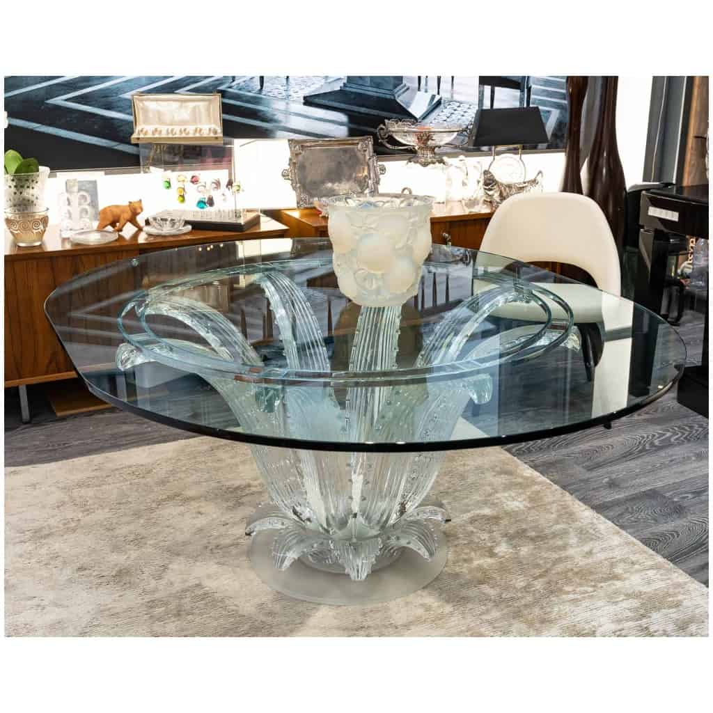 Cristal Lalique Table « CACTUS » 6