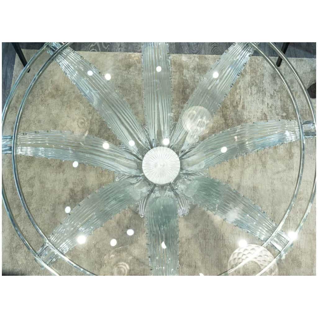 Cristal Lalique Table « CACTUS » 12