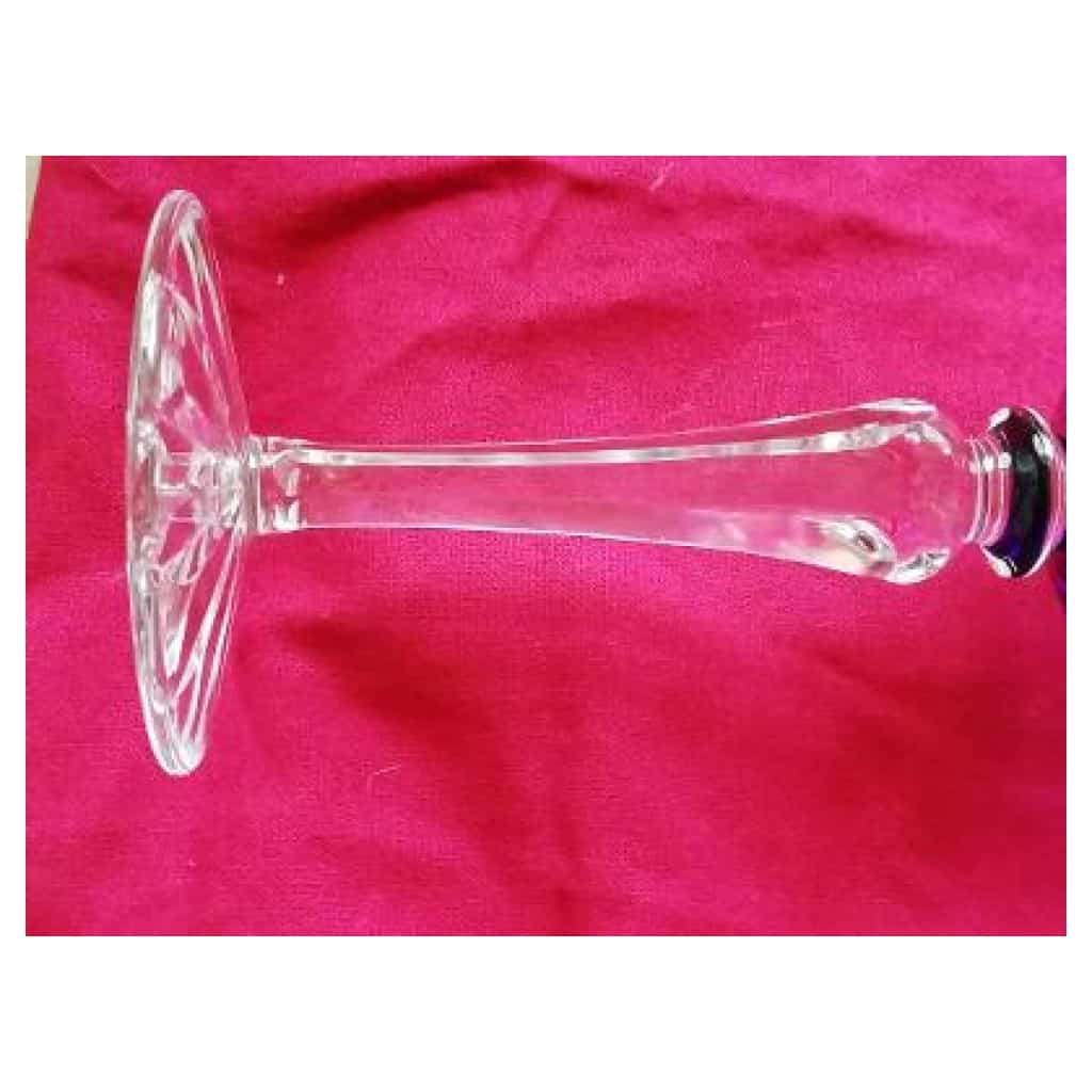 verre saint louis modèle Camargue Roemer bleu ( réservé) 5