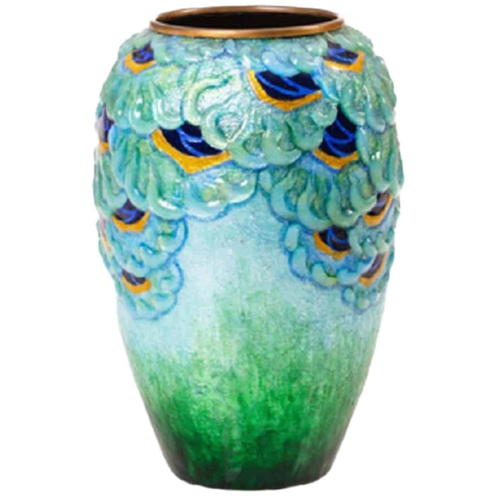 Camille Fauré: Enamelled Vase 3