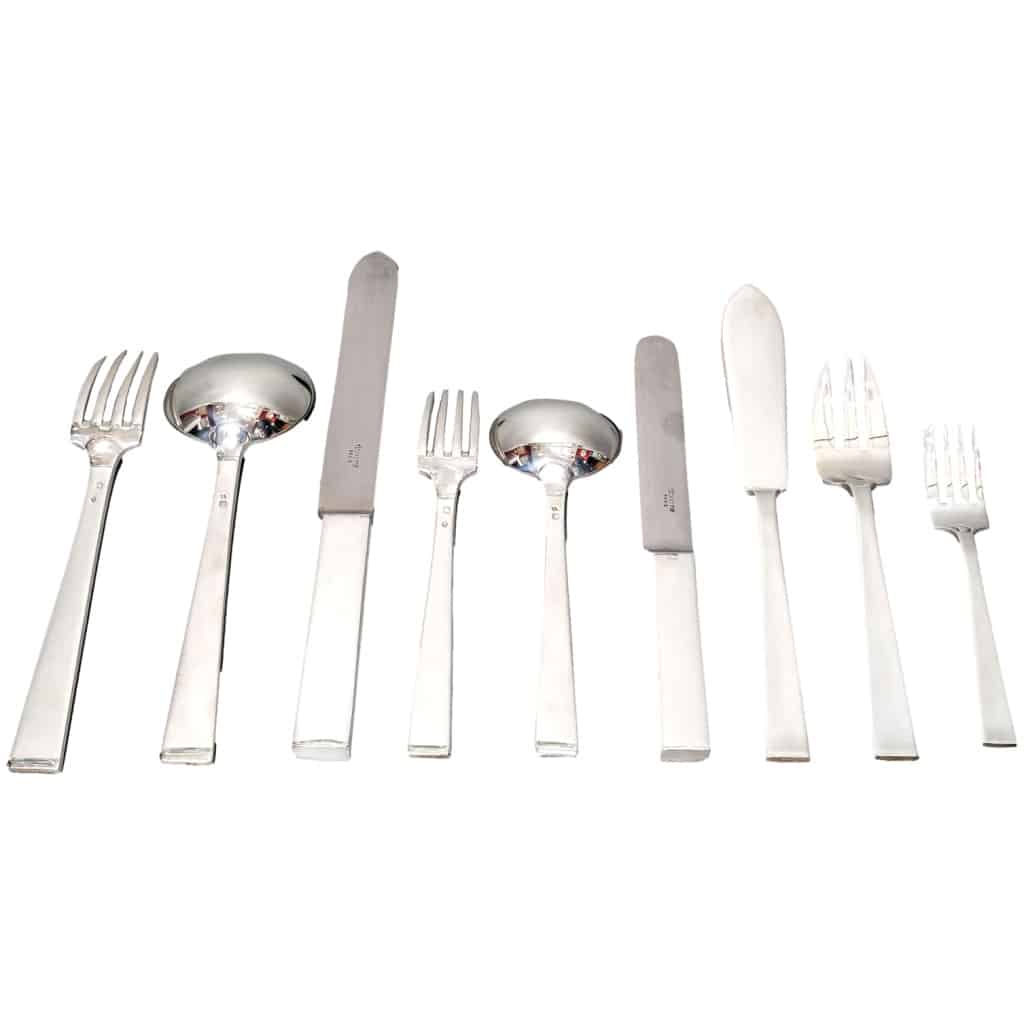 Jean Tétard cutlery set in sterling silver 3