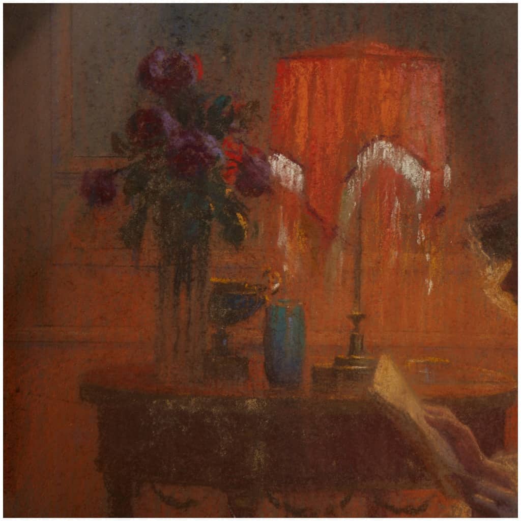 Delphin Enjolras (1857-1945), Pastel, XIXand 5