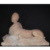 Sphinge en terre cuite, XIXe 18