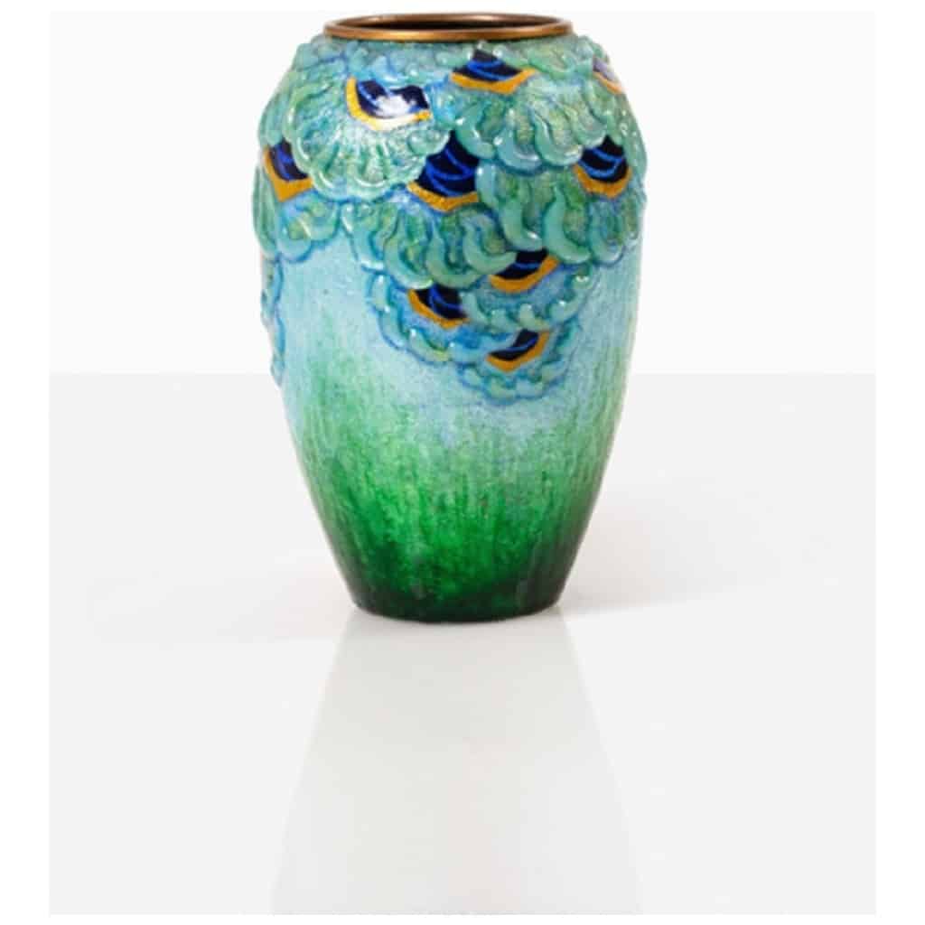 Camille Fauré: Enamelled Vase 5