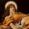 Théobald Chartran (1849-1907), The Death of Sainte-Cécile, oil on canvas, XIXand 14