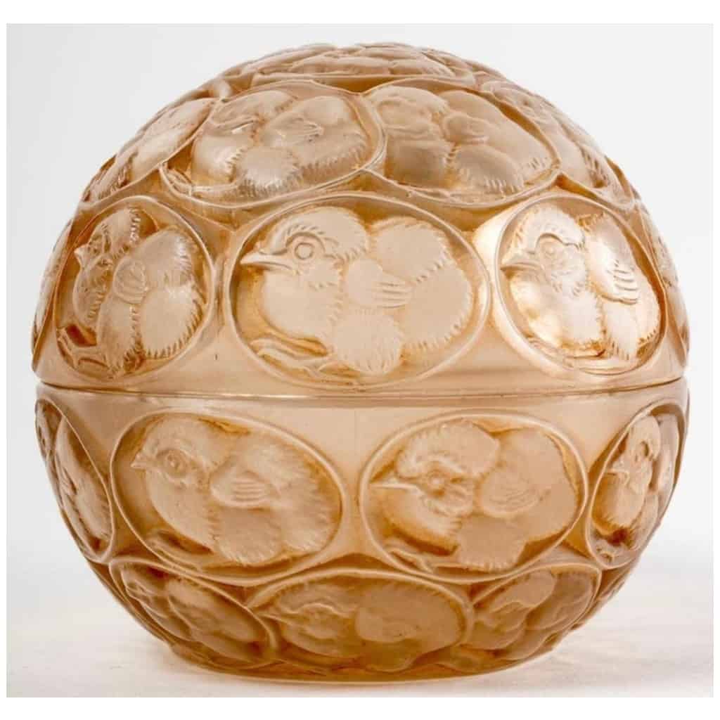 René Lalique : Boîte « Poussins » 1929 6