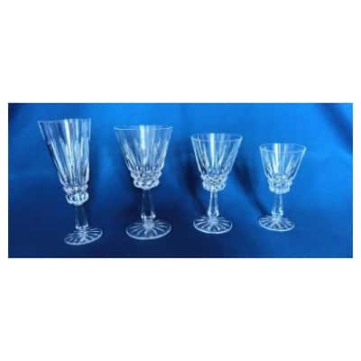 VERRES EN CRISTAL DE SÈVRES TRÈS BEAU MODÈLE 3