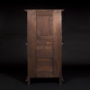 Cupid cabinet in carved and gilded walnut, XIXand 13