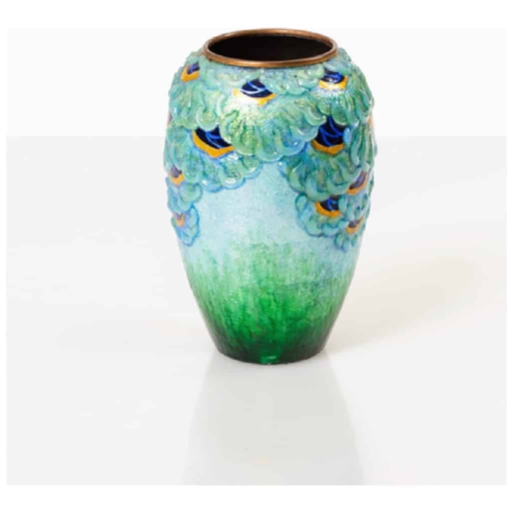 Camille Fauré: Enamelled Vase 6