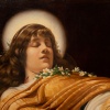 Théobald Chartran (1849-1907), The Death of Sainte-Cécile, oil on canvas, XIXand 15