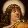 Théobald Chartran (1849-1907), The Death of Sainte-Cécile, oil on canvas, XIXand 16