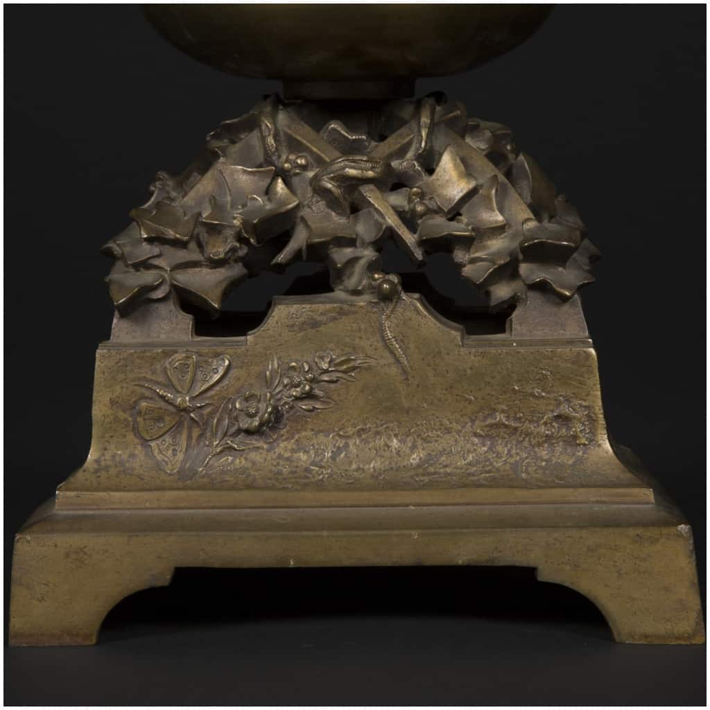 Vase « Mephistophélès » en bronze, XIXe 8