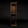 Cupid cabinet in carved and gilded walnut, XIXand 14