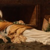 Théobald Chartran (1849-1907), The Death of Sainte-Cécile, oil on canvas, XIXand 17
