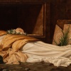 Théobald Chartran (1849-1907), The Death of Sainte-Cécile, oil on canvas, XIXand 18