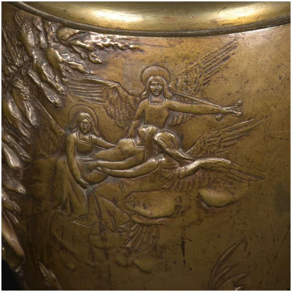 Vase « Mephistophélès » en bronze, XIXe 10