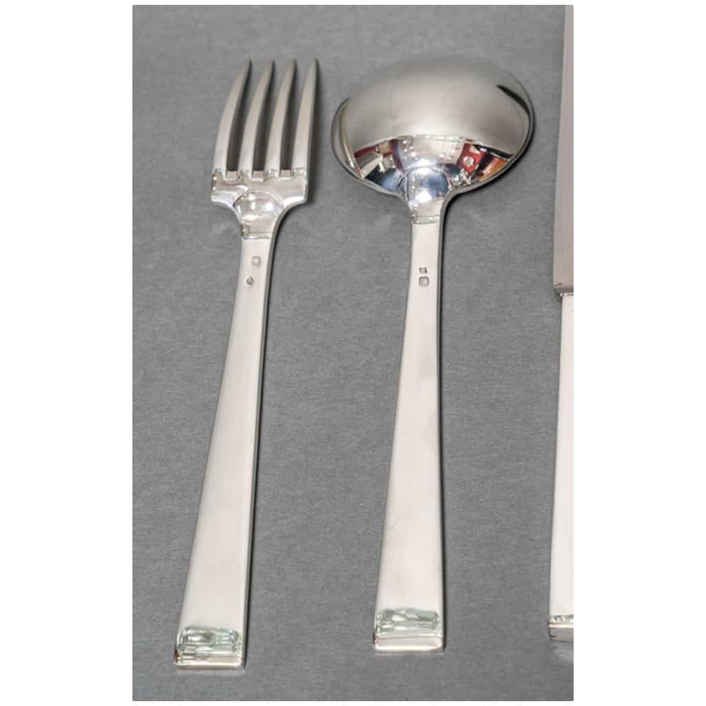 Jean Tétard cutlery set in sterling silver 5