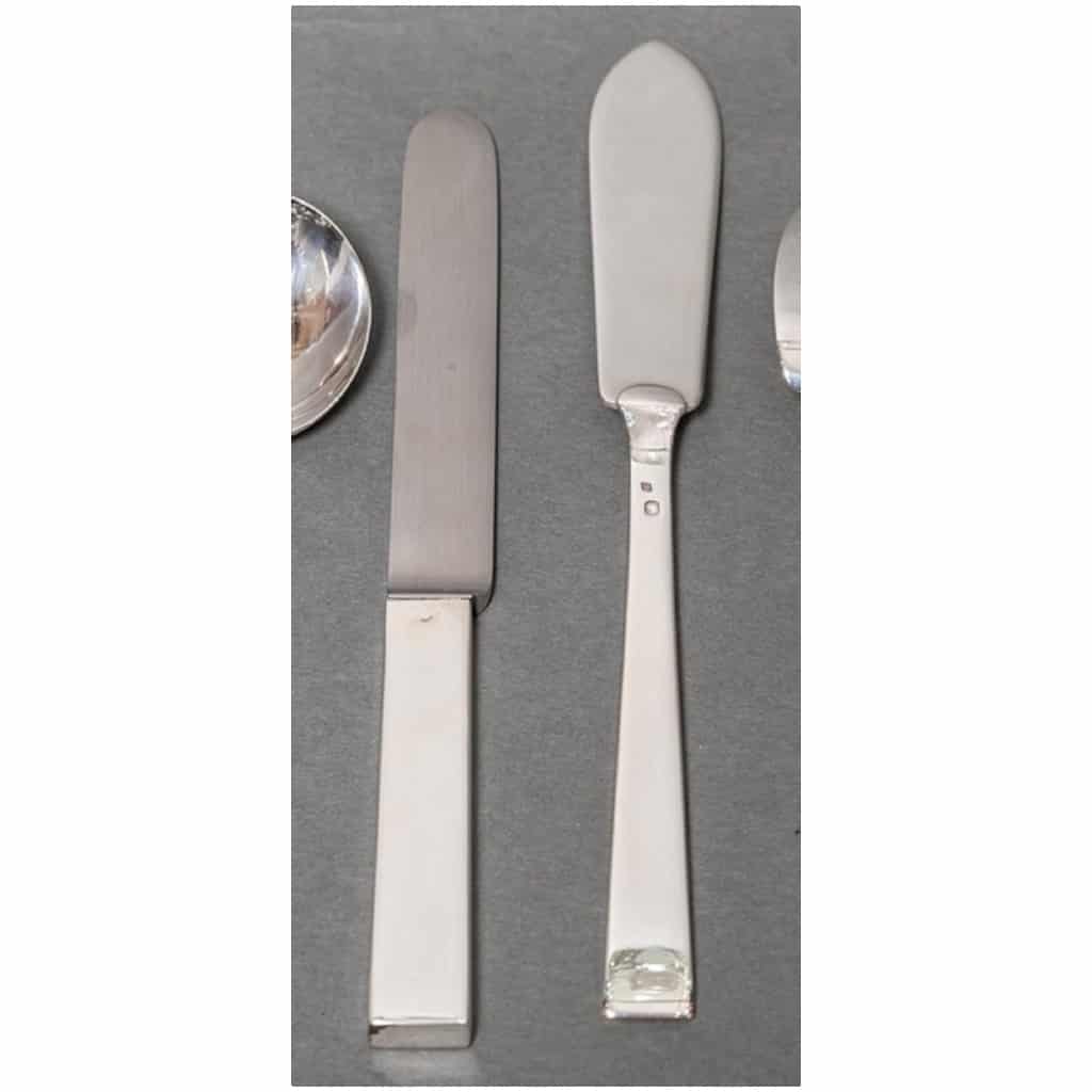 Jean Tétard cutlery set in sterling silver 14