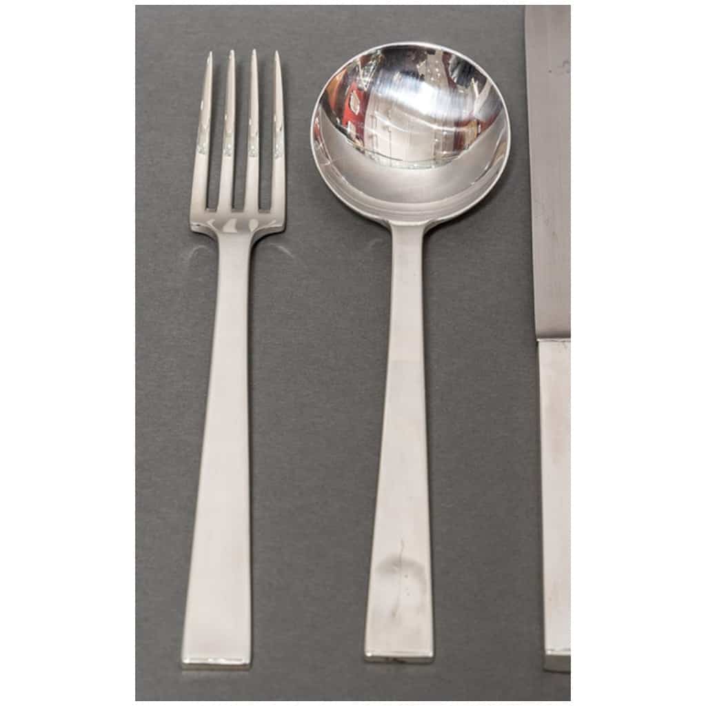 Jean Tétard cutlery set in sterling silver 16