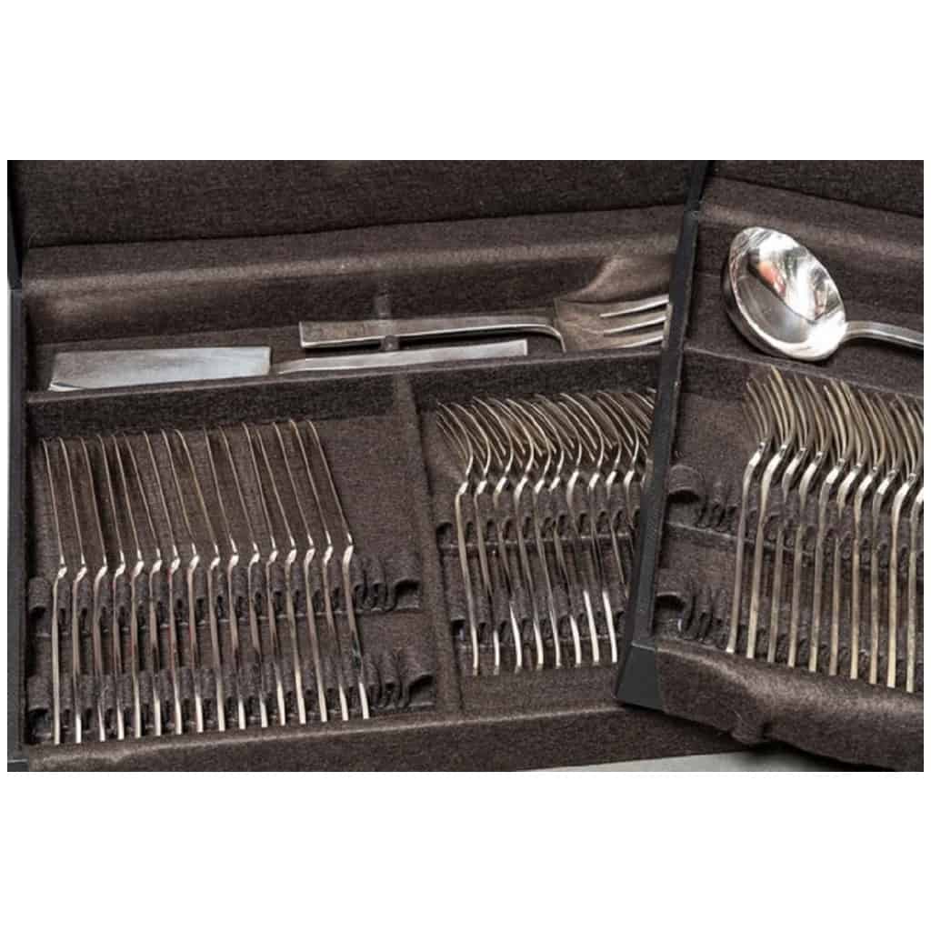 Jean Tétard cutlery set in sterling silver 23