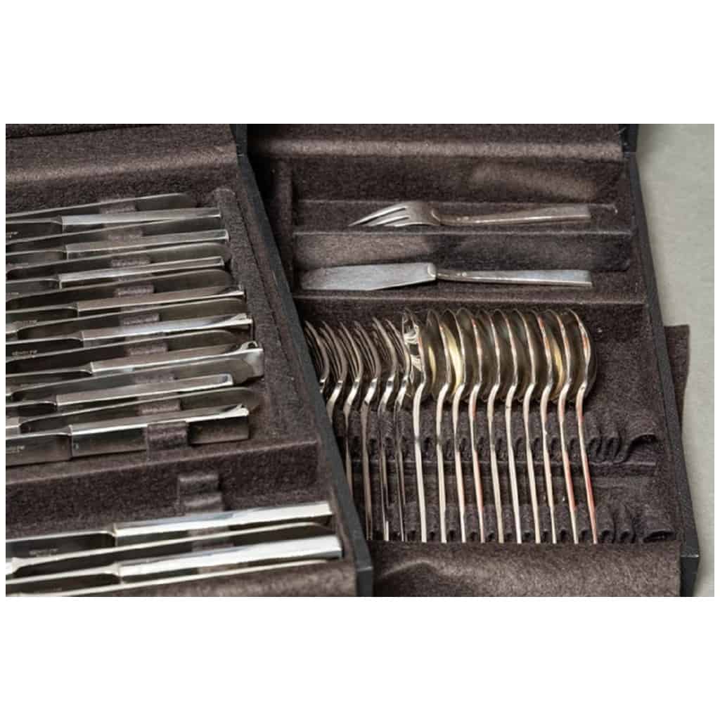 Jean Tétard cutlery set in sterling silver 26