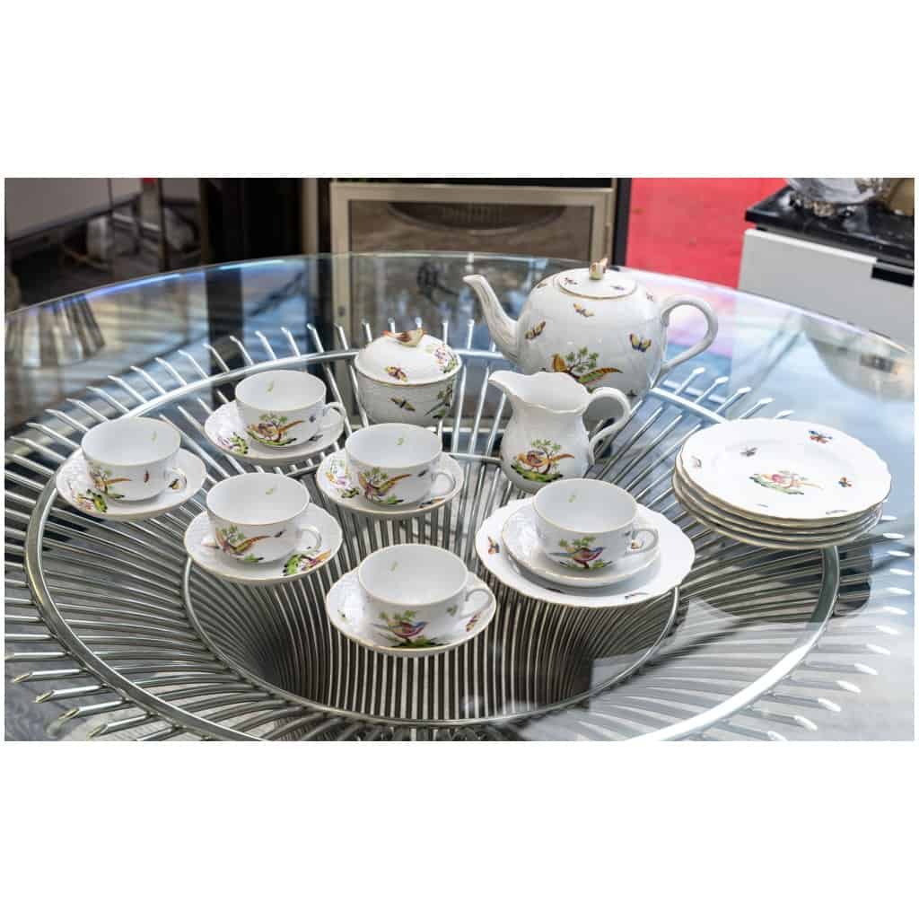 Herend: 21-piece porcelain tea set 4