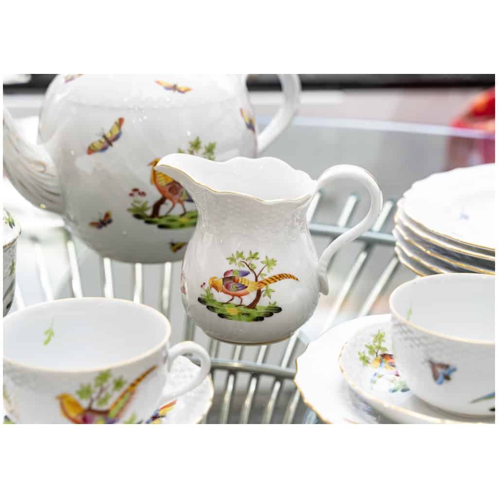 Herend : Service à Thé porcelaine 21 pièces 5