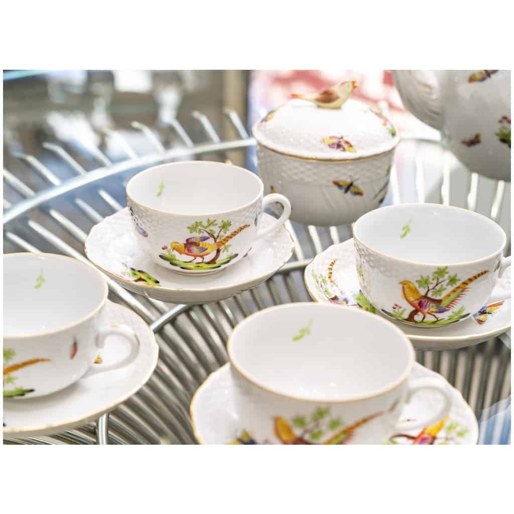 Herend: 21-piece porcelain tea set 6