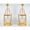 Pair of Louis style lanterns XVI. 7