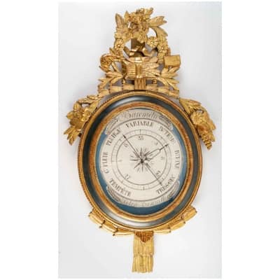 Louis period barometer XVI (1774 - 1793).