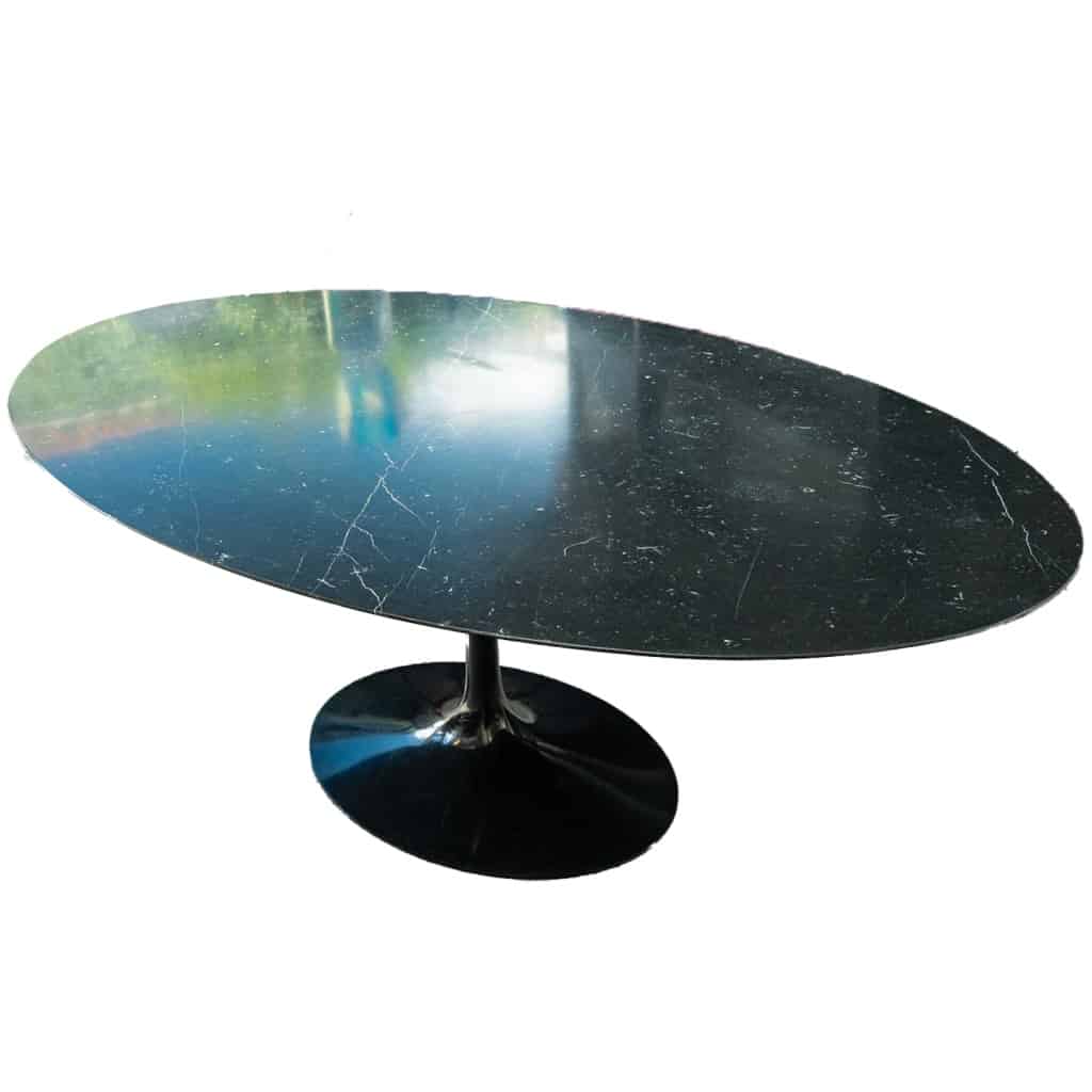 E.Saarinen & Knoll international: « Tulip table ovale » 3
